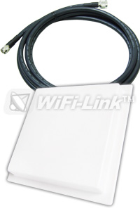 2.4GHz PANEL 14dBi + RTNCP cable 10m/35ft