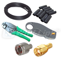 LLC200- SMA male RP & N male connector