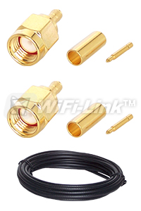 SMA male to SMA male (LLC 200/2m)
