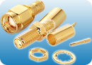 SMA male to SMA female bulkhead(LLC 200/1m)